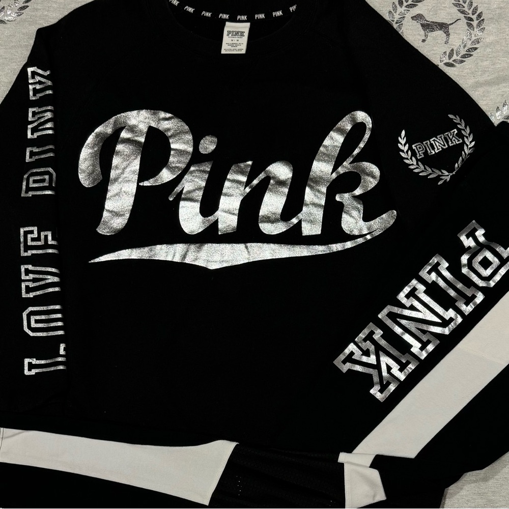 Vs Pink Metallic Color Block Set - image 1